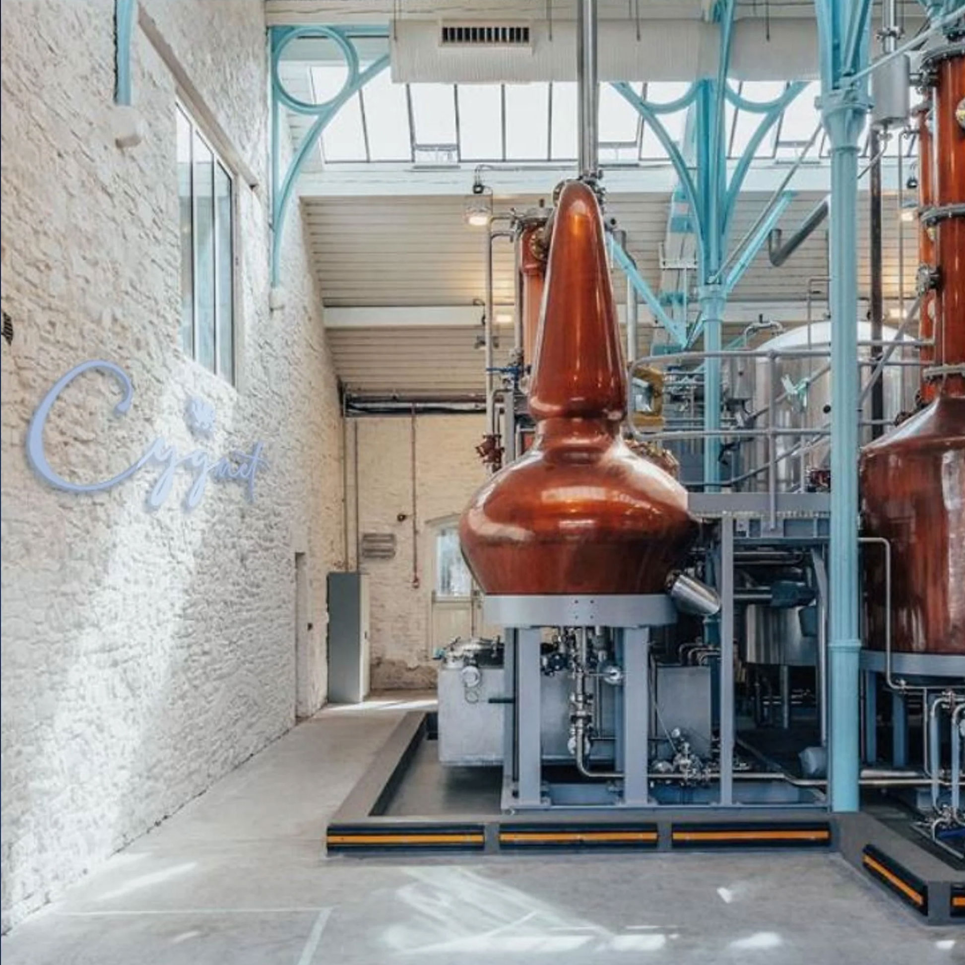 The stills that make Cygnet Gin in Penderyn
