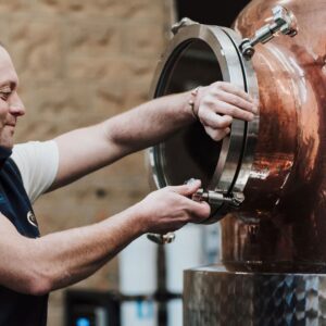 The Isle of Wight distillery still