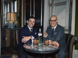Ago Perrone - Director of Mixology, and Stanley Tucci have come together to create the TENacious cocktail