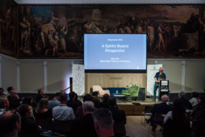 John Vine presenting at Ginposium 2024