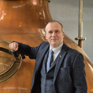 Adam Cocker, head distiller at Beefeater Gin distillery