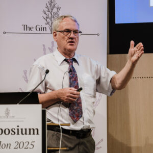Gary Spedding speaking at Ginposium 2025
