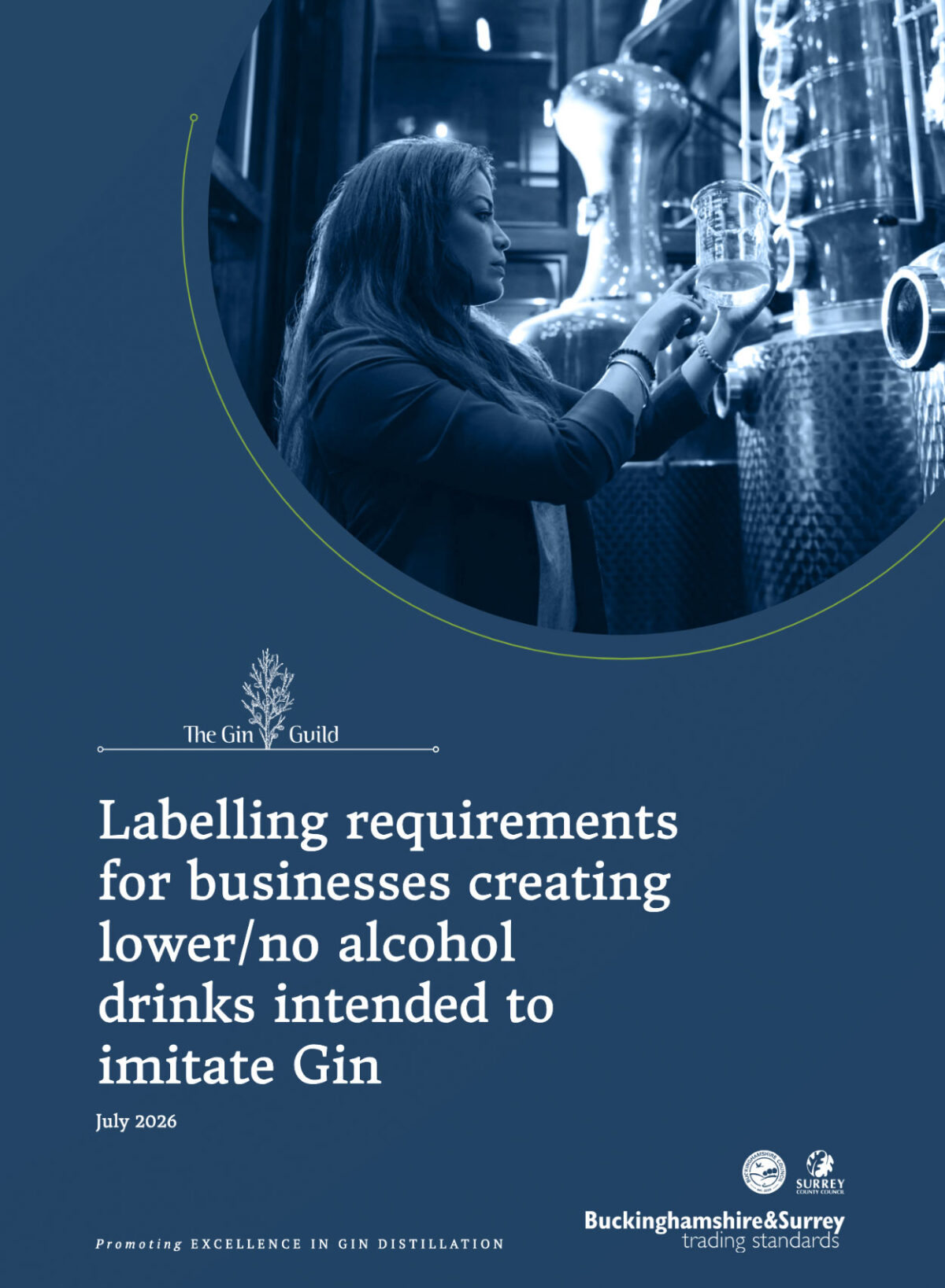 Labelling requirements for businesses creating lower/no alcohol drinks intended to imitate Gin July 2026