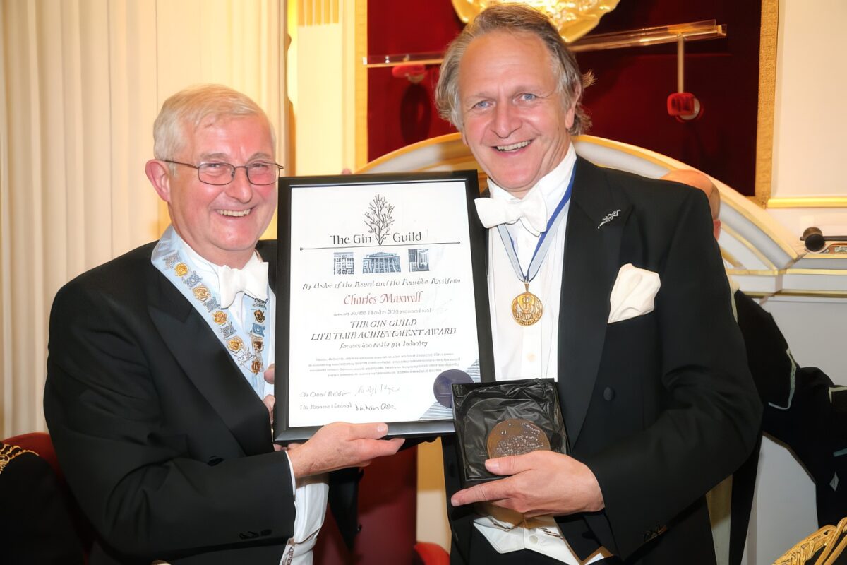 Lifetime achievement award presented to Charles Maxwell in 2014