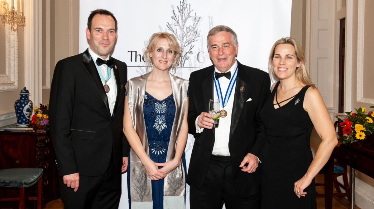 Lifetime achievement award presented to Christopher Hayman in 2019