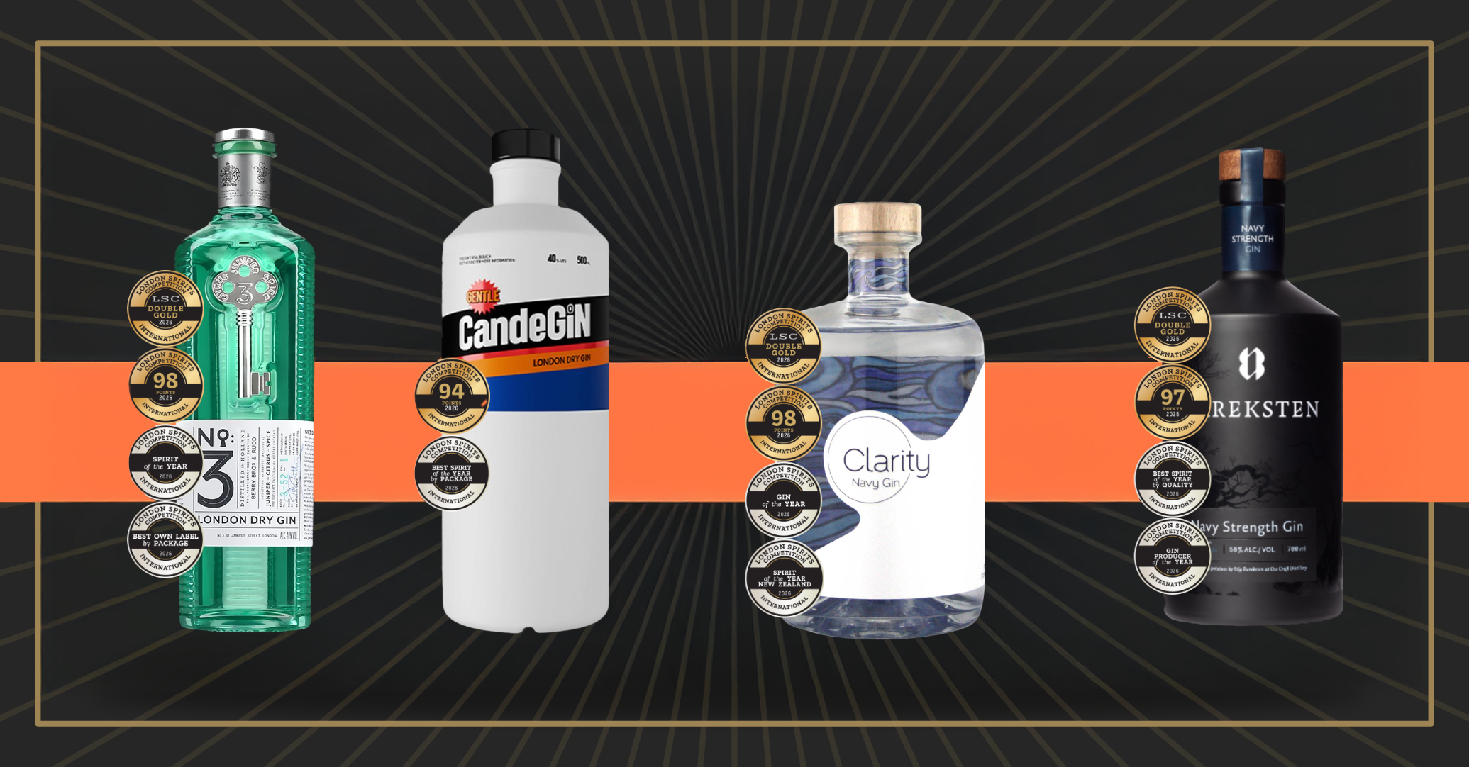 International London Spirits Competition 2026 - Gin Guild Congratulates Outstanding Winners