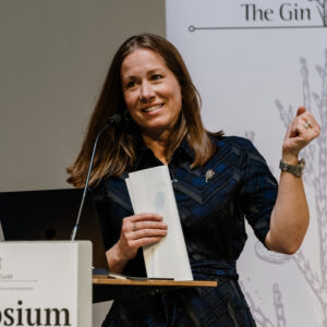 Sara Sergent speaking at Ginposium 2026