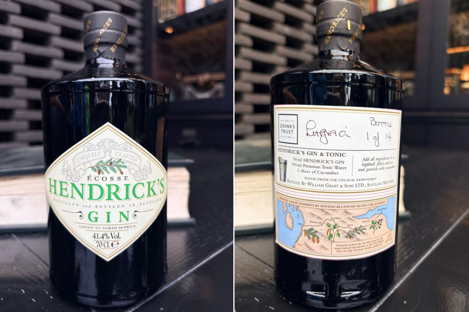 Hendrick's Ecosse Limited Edition Gin in aid of the Drinks Trust